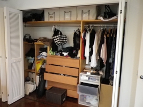 クローゼット収納　Ｉ邸　ビフォー